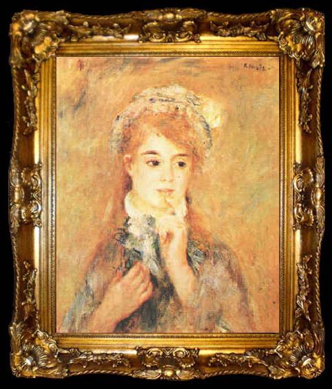 framed  Pierre Renoir Ingenue, ta009-2